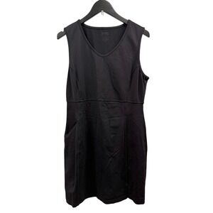 Duluth Trading Women's Black NoGA Stretch Sleeveless‎ Active Dress Sz M